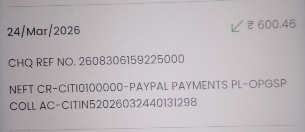 MultiPolls Bank Account Credit Proof NEFT